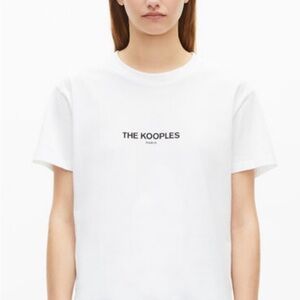 The Kooples White Logo Tee